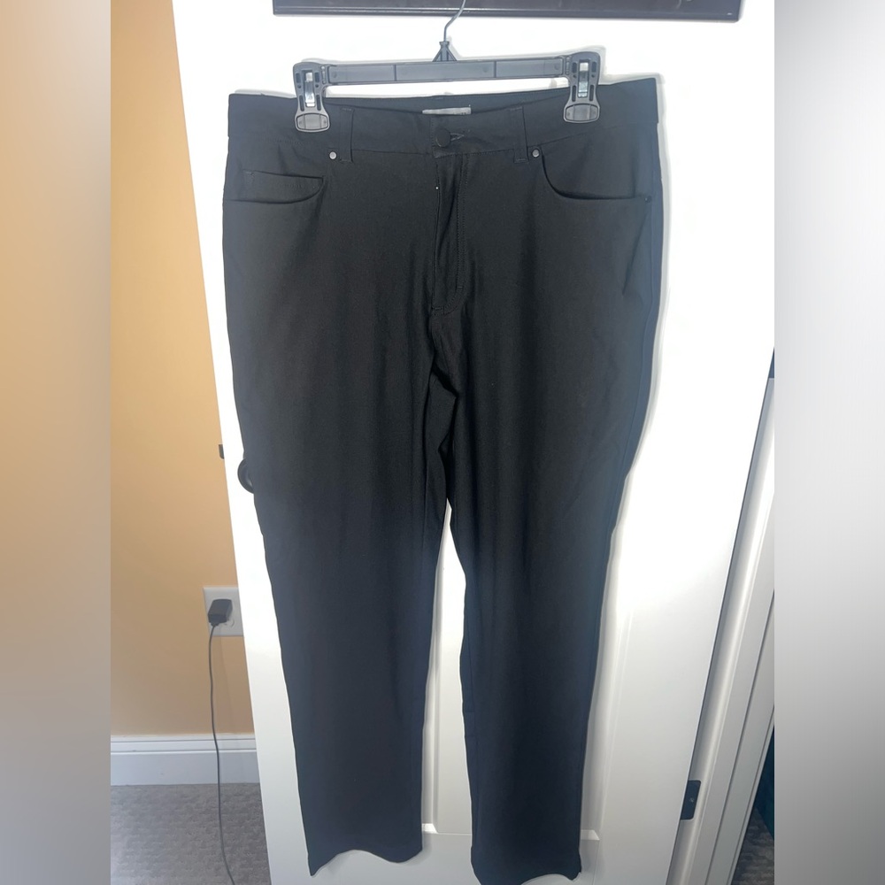 VRST Mens Athletic Straight Leg Pants 33W 32L